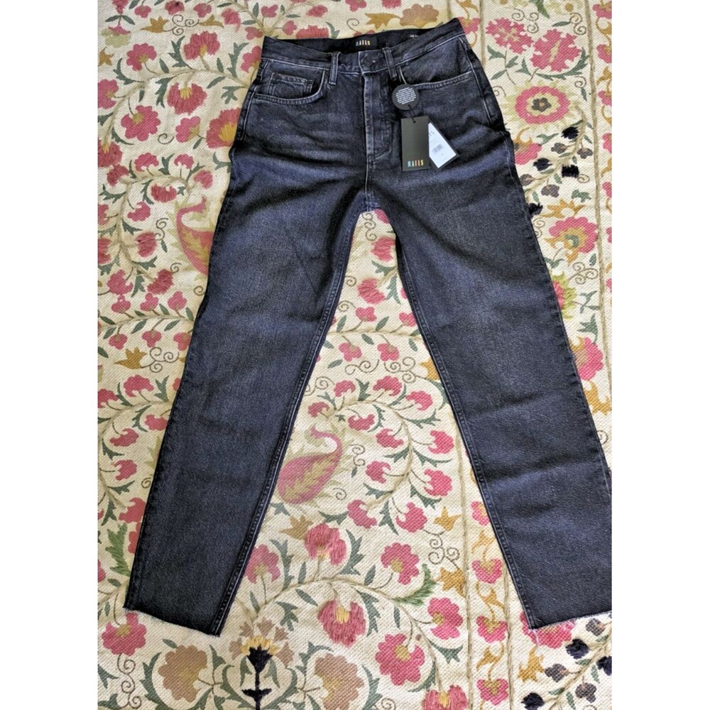 Rails The Melrose Classic Slim Jean 100% Cotton Anthropology NWT $188 Black